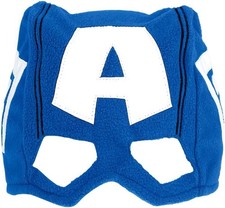 Captain America Fabric Mask Marvel Fancy Dress Halloween Child Costume Accessory
