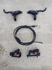CLARKS Clout 1 M2 Levers Hydraulic Disc Brake Set Front And REAR Mountain Bike 