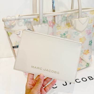 Marc Jacobs Nylon Mesh Large Tote 4P6HTT008H02 White Multi $398