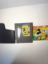Mickey’s Safari in Letterland NES Nintendo + Manual & Sleeve Untested Disney