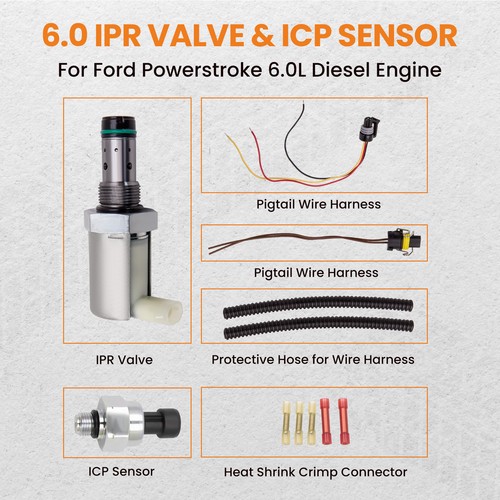 IPR & ICP With Electrical Connector for Ford E-350 F-250 F-350 6.0L V8 2002-2004 - Picture 6 of 19