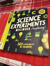 Unbinders Science Experiments Discover Anything by Hinkler Pty Ltd Hardcover
