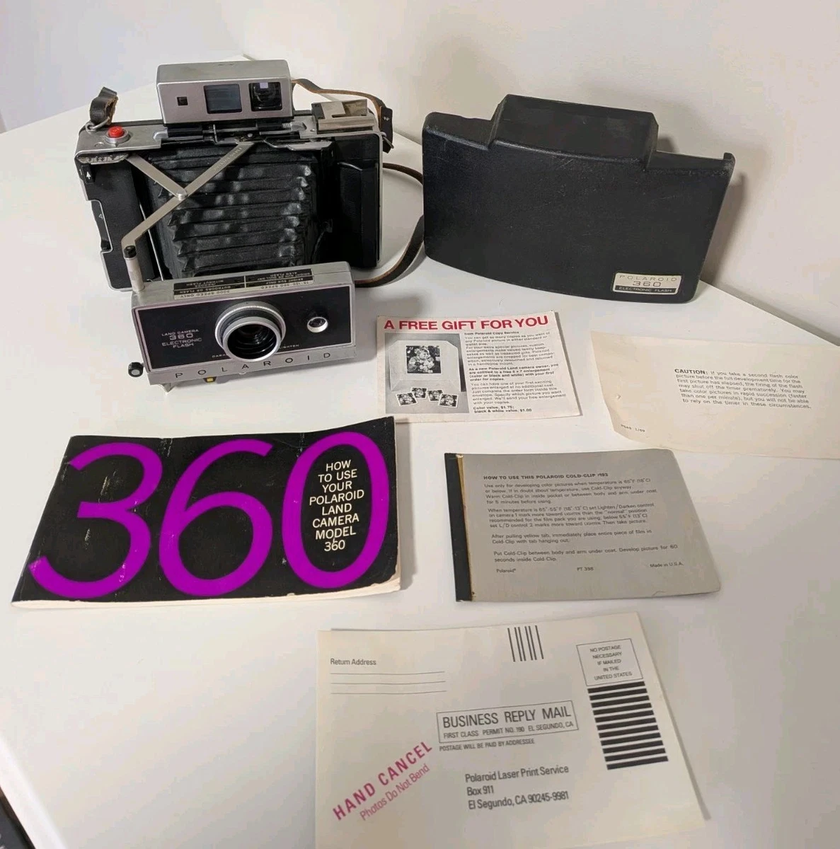Polaroid 360 Camera In Vintage Instant Cameras for sale - eBay