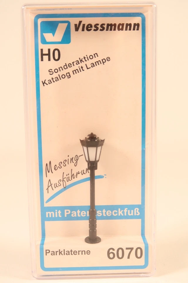 Viessmann H0 6070 Parklaterne in OVP #C5 46