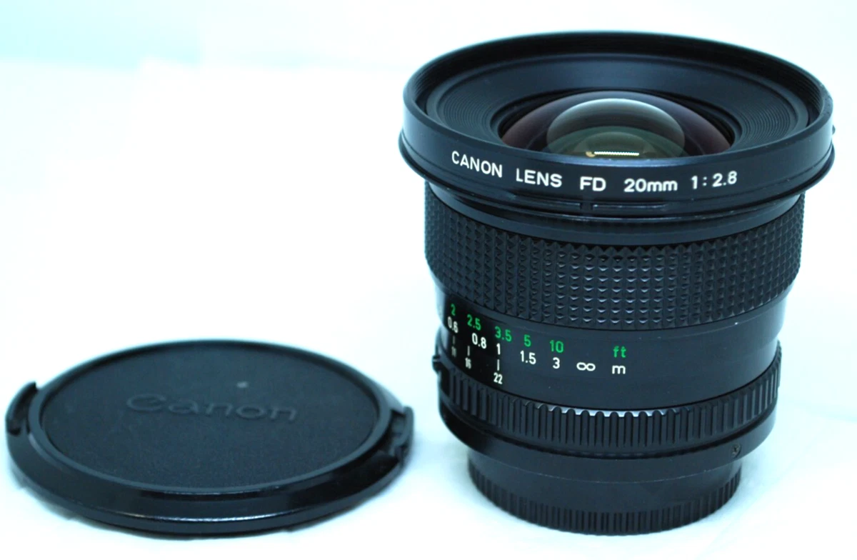 Canon FD f/2.8 Camera Lenses 20mm Focal for sale | eBay