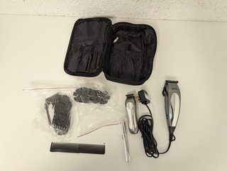 Wahl Hair Clipper and Trimmer Set with Comb Attachment Triple Blade