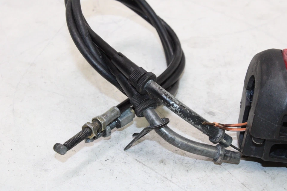 2003 YAMAHA YZF R6 OEM RIGHT CLIP ON HANDLE KILL OFF START SWITCH SWITCHES - Image 2 of 4