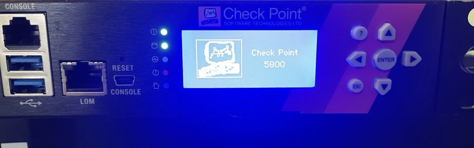 Check Point Security Appliance 5800 / PL-30 25Gbps 10x 1GbE 2x PSU - Bild 3 von 4