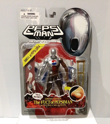 PEPSI MAN Pepsiman Ultra Free Pose Figure Cola Ver. Limited 1998