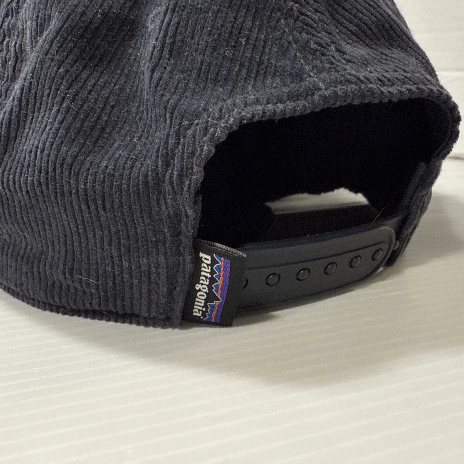 patagonia corduroy smolder adjustable snap back 
