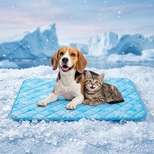K&uuml;hlmatte Hund Selbstk&uuml;hlend Rutschfest 100x70cm Waschbar f&uuml;r Hunde & Katzen