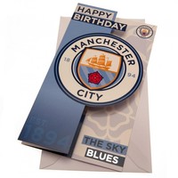 Manchester City Fc - Birthday Card - Cards Gift Wrap - F300Z