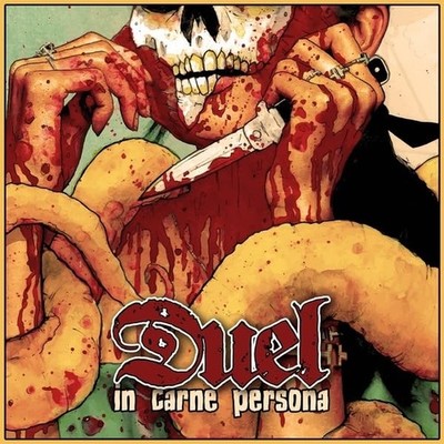 DUEL-In Carne Persona (Ultra Ltd Green Background Splatter In Red Vinyl NEU