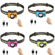 EverBrite Rechargeable Headlamp Multi-color 600 Lumen 4 Modes w/Motion Sensor