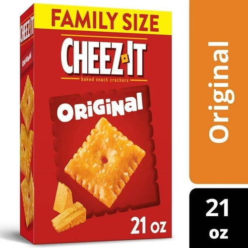 Cheez-It Original Cheese Crackers, 21 oz FREE SHIPPING - 第 1/5 張圖片