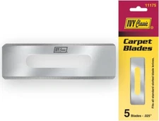Double Edge Carpet Knife Blades, 5 Pack