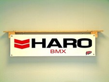 Haro BMX Banner Cycle Racing Bike Workshop Wall Display sign