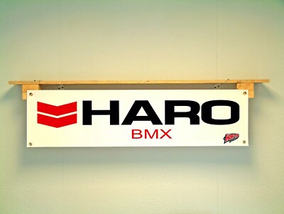 Haro BMX Banner Fahrrad Rennrad Werkstatt Wand Display Schild