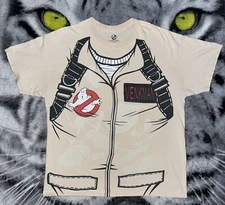 Rare Vintage 2014 Ghostbusters Dr. Peter Venkman Bill Murray Body Shirt Sz Xl