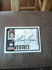 Fred Lynn Signed Inkredible Card