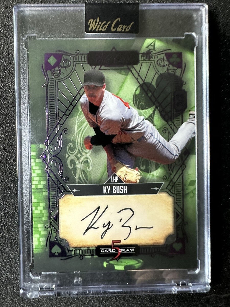 Will様オーダーページ Ky Bush 2024 Wild Card Baseball 5 Card Draw Auto 3/4 Whitesox Rc