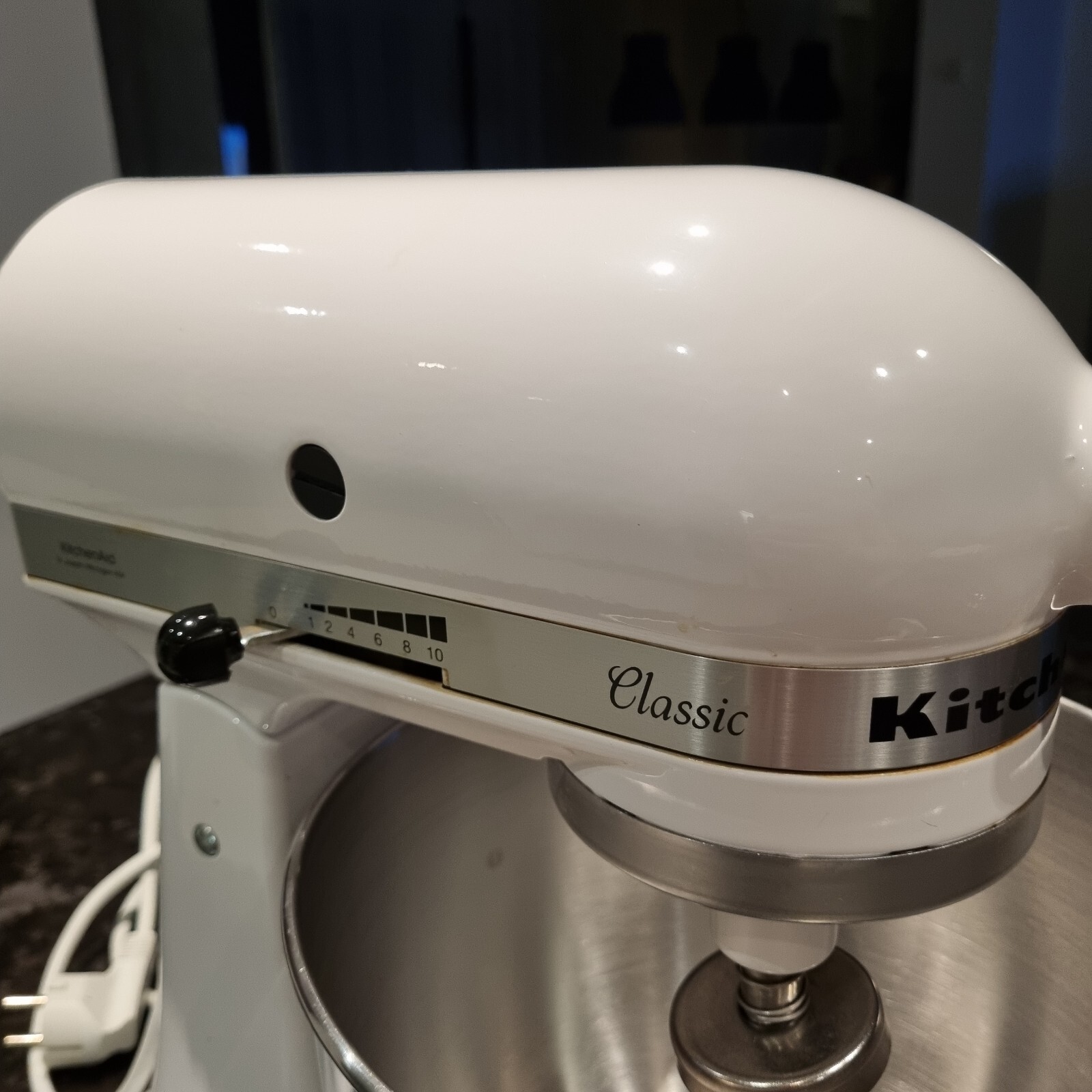 KITCHEN AID Classic 5KSM45EWH Küchenmaschine 4,8 L, 250 W Weiß TOP