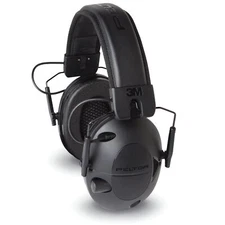 3M Peltor TacticalSport Electronic Earmuff NRR 22 Shooting/Hunting Plastic Black