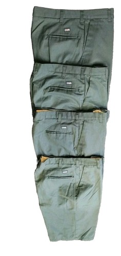 Men's Work Uniform Shorts Red Kap Size 34 Green Uniform Work Shorts Set Of 4!