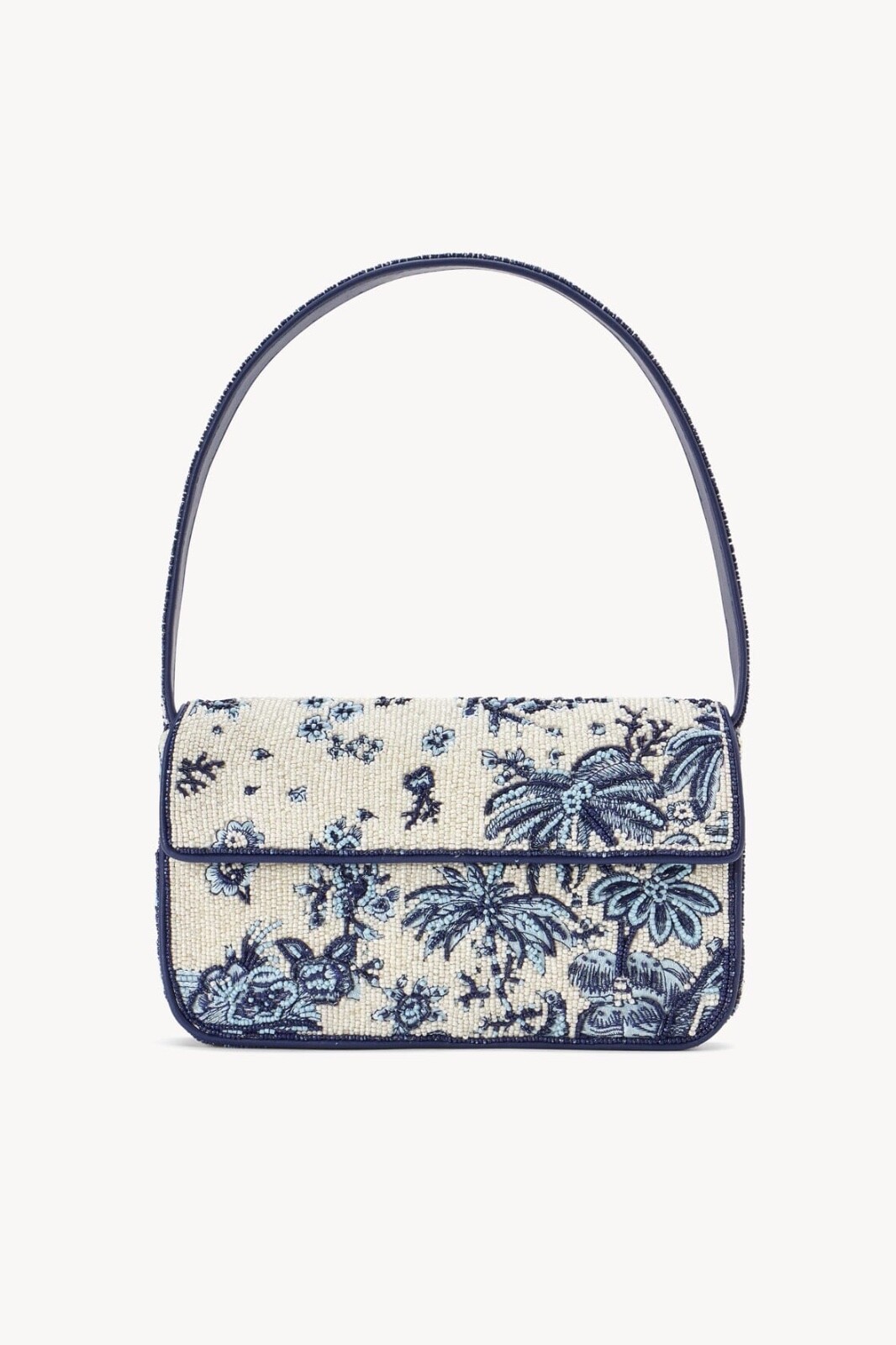 STAUD BEADED TOMMY BAG TOILE