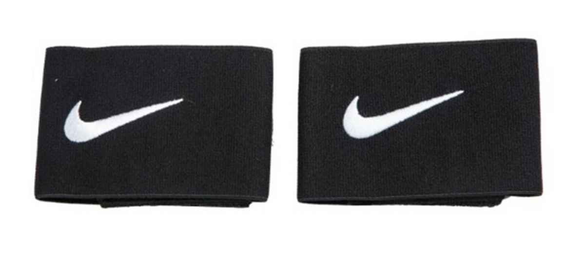 Nike Guard Stay Shin Guards Black Football Soccer Hyper 2PCS