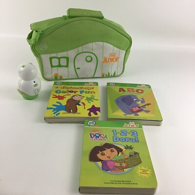 Leap Frog Tag Junior Book Pal Explorer Carry Along Storage Case Travel Bag Dora