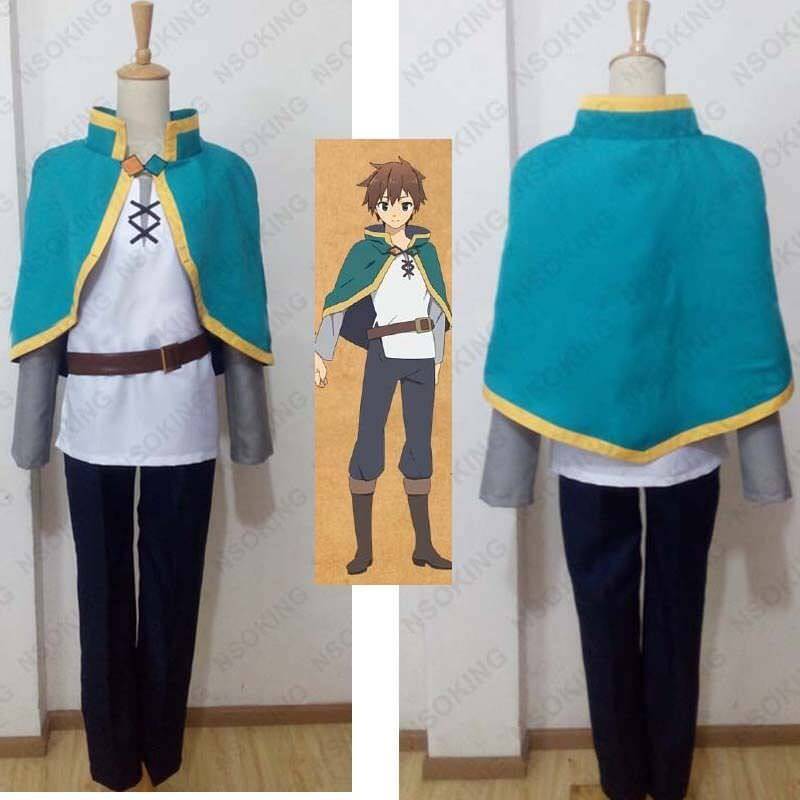 The costume cosplay Kazuma Sato in Kono Subarashii Sekai ni Shukufuku wo