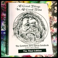 The Complete Jerry Garcia Songbook, Final Edition, New, Revised May 2023