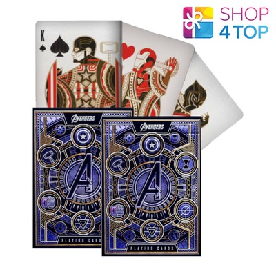 2 Avengers The Infinity Saga Theory 11 Cards Deck Marvel Magic Trick Poker New