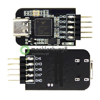 Mini Logic Analyzer Type C MCU Arm FPGA Debugging Tool 24m Sampling 8-Channels