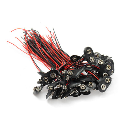 Adapter Zum Anschluss Von 9V-Block (Clip) An Hohlstecker