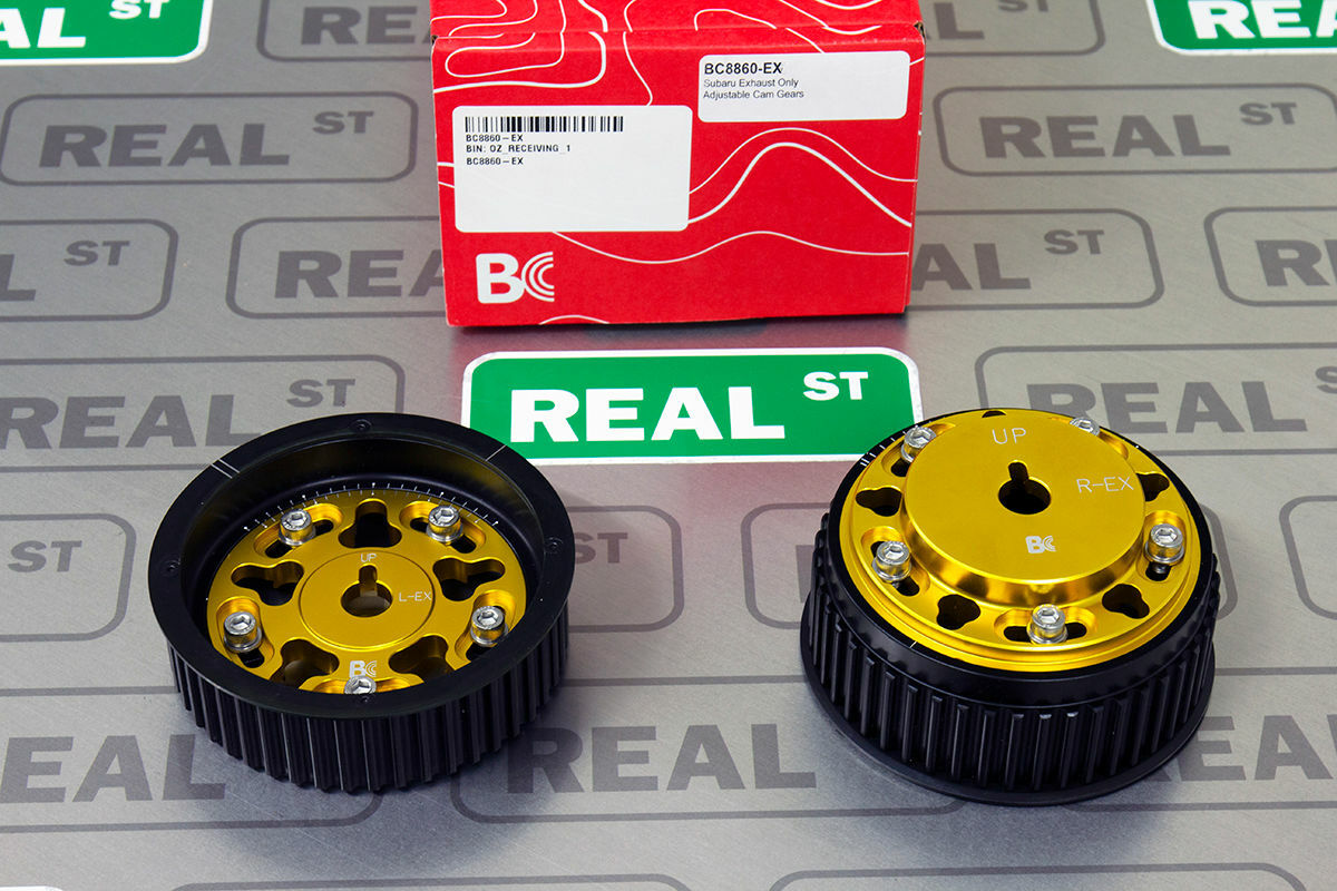 BC Gold Adjustable Exhaust Cam Gears for WRX EJ205 EJ255 0407 WRX STI EJ257 eBay