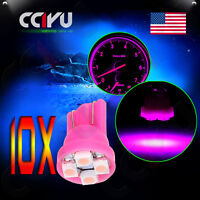 10x Pink/purple T10 168 194 Car Interior Light Map 4-smd-3528 Led Bulbs For Jeep on sale 10x Pink/purple T10 168 194 Car Interior Light Map 4-smd-3528 Led Bulbs For Jeep on sale