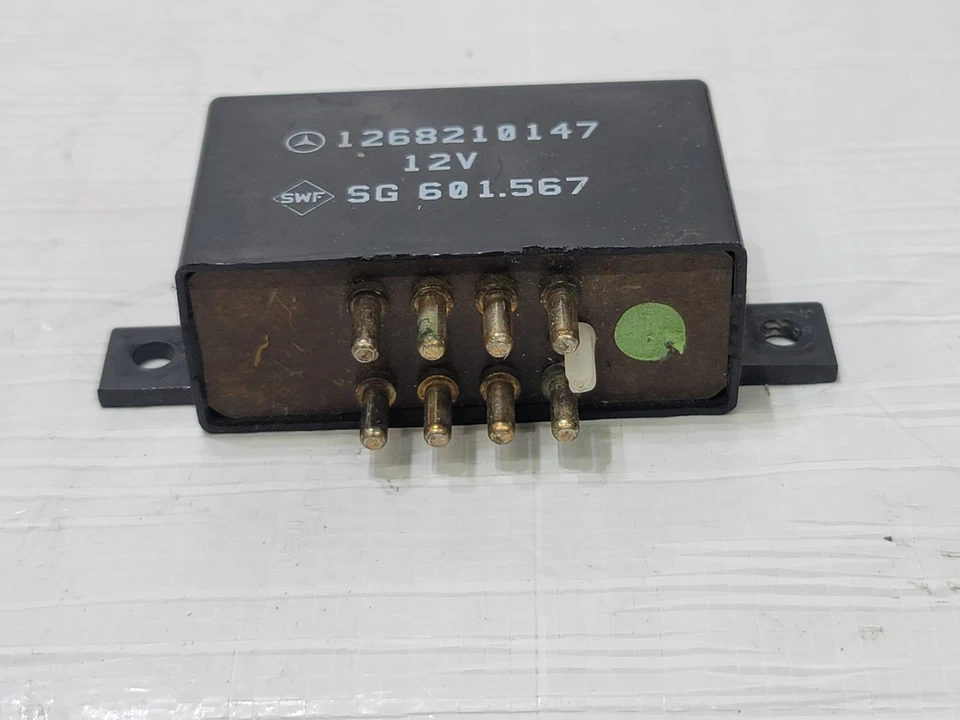 1985 Mercedes-Benz 500SEL Left Driver Side Heated Seat Relay OEM 1268210147 - Image 2 of 4