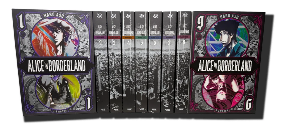 Alice in Borderland Volumes 1-9 Complete Manga Set BRAND NEW English Viz Media!
