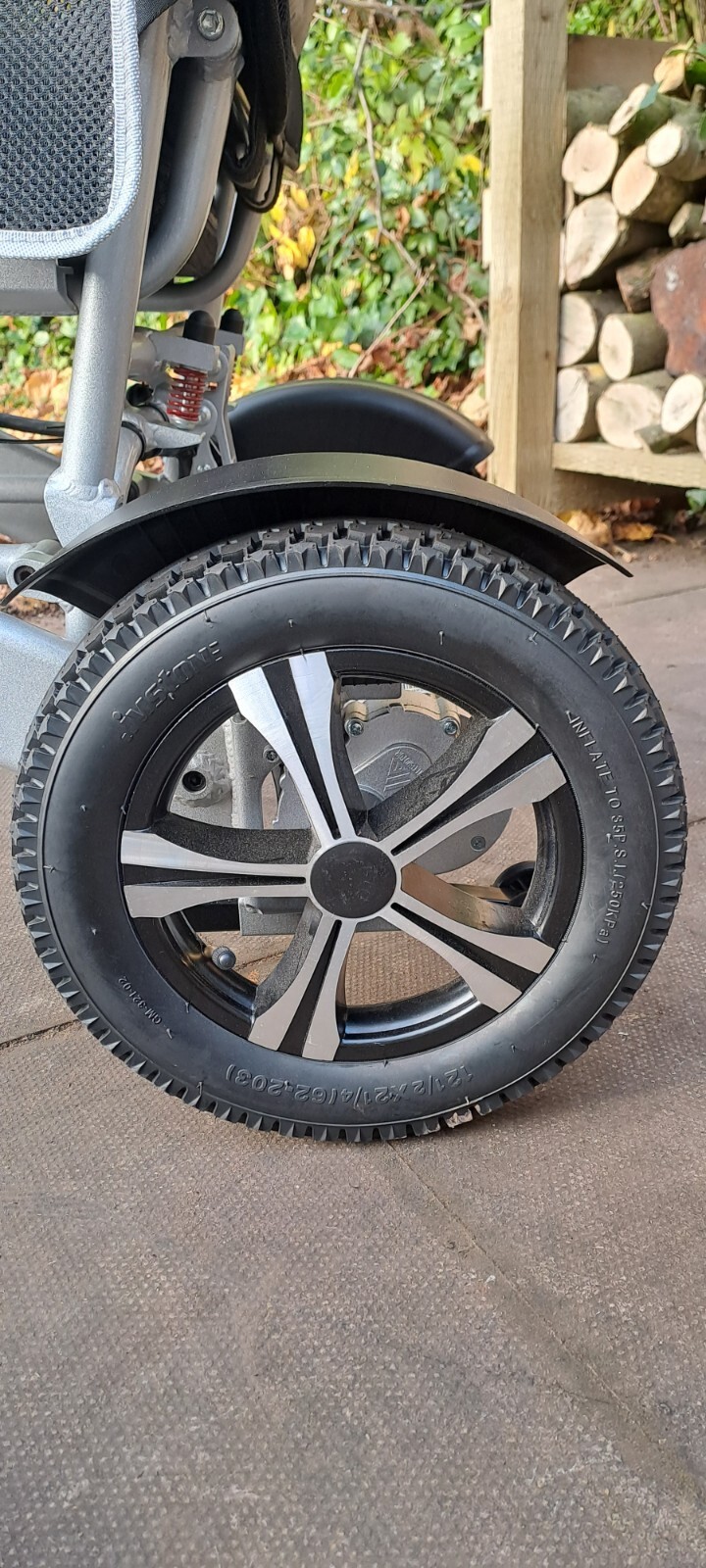 Folding electric wheelchair used eBay