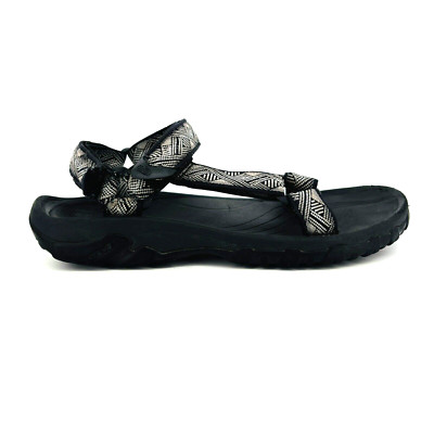NEW - Mens 11 Teva Sandals Hurricane 4 1093379 Black Comfort Hiking Trail Shoes Teva Hurricane 4 Hiking Sandals Black 1093379 Men main image 4