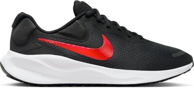 Nike Revolution 7 Men's Road Running Shoes Black/White/University RedSize 10
