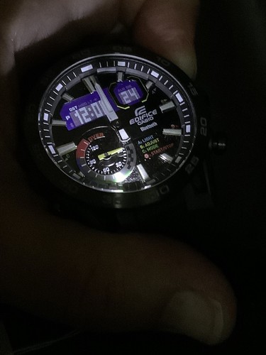 CASIO ECB 40 1A Mod. 5708 " EDIFICE / FIBRA DE CARBONO " BLUETOOTH !!! - Foto 6 di 10
