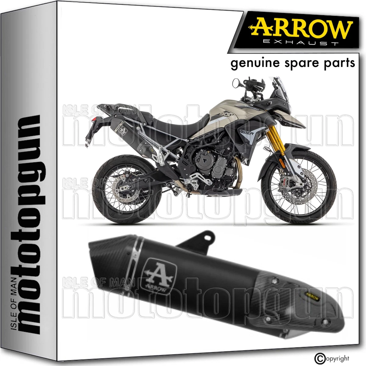 Arrow exhaust 2024 tiger 900
