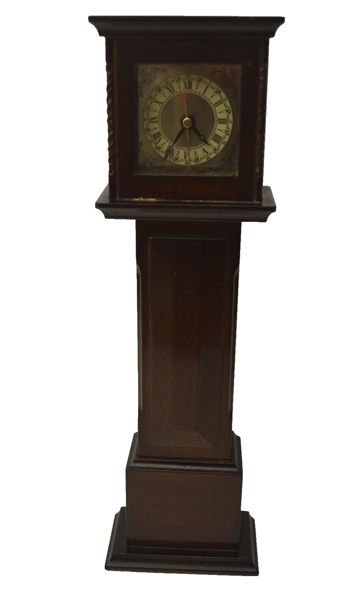 Vintage Tochigi Tokei Small Grandfather Clock - Approximately 13