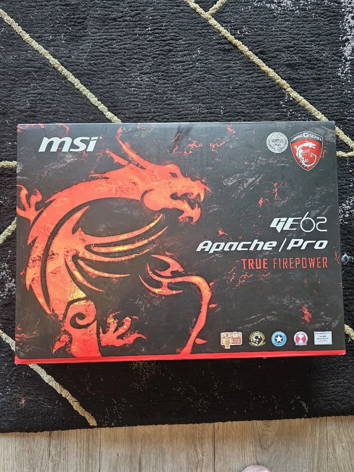 MSI GE62 2QF Apache Pro Gaming Laptop READ DOES NOT POWER ON - Image 3 of 4