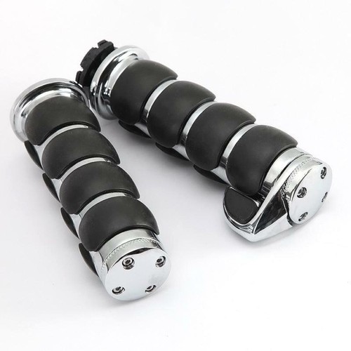 1" Hand Grips +Throttle Boss For Harley Davidson Road King Classic FLHRC FLHRS - Picture 5 of 12
