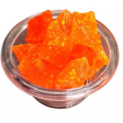 Michele's Pantry New Sweetened Papaya Dried Fruit Chunks 2 lb. Bag - Picture 2 of 6