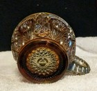  Imperial Glass  1909c. "Fashion " Punch Cup in Smoke with Marigold Overlay — photo 7